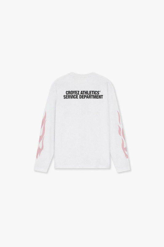 Service Dept Longsleeve White