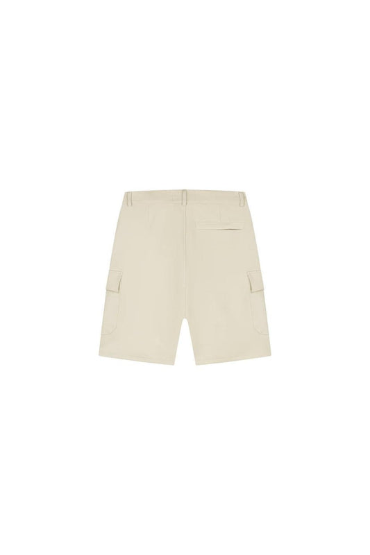 Signature Patch Cargo Shorts Beige