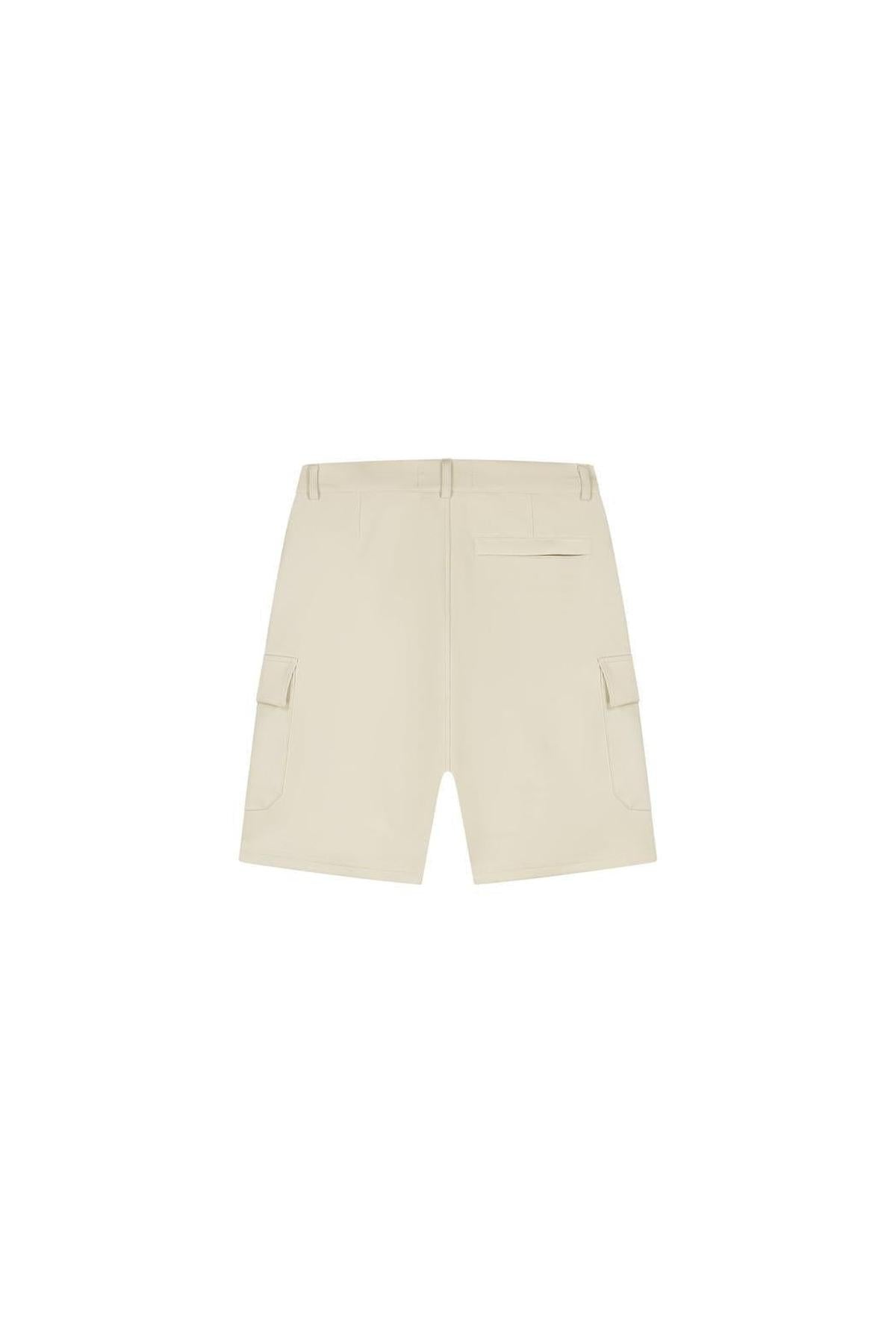 Signature Patch Cargo Shorts Beige