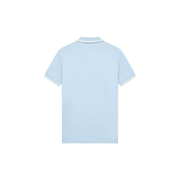 Signature Polo Light Blue/White-Malelions-Mansion Clothing