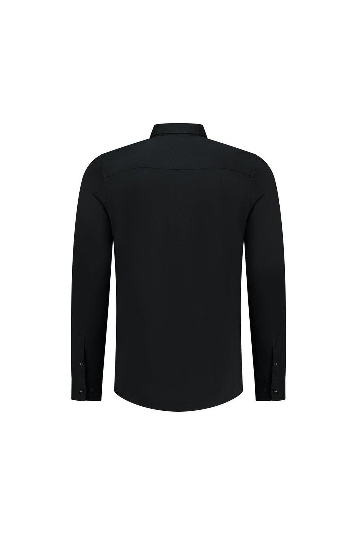Slim fit Smart Shirt - Black