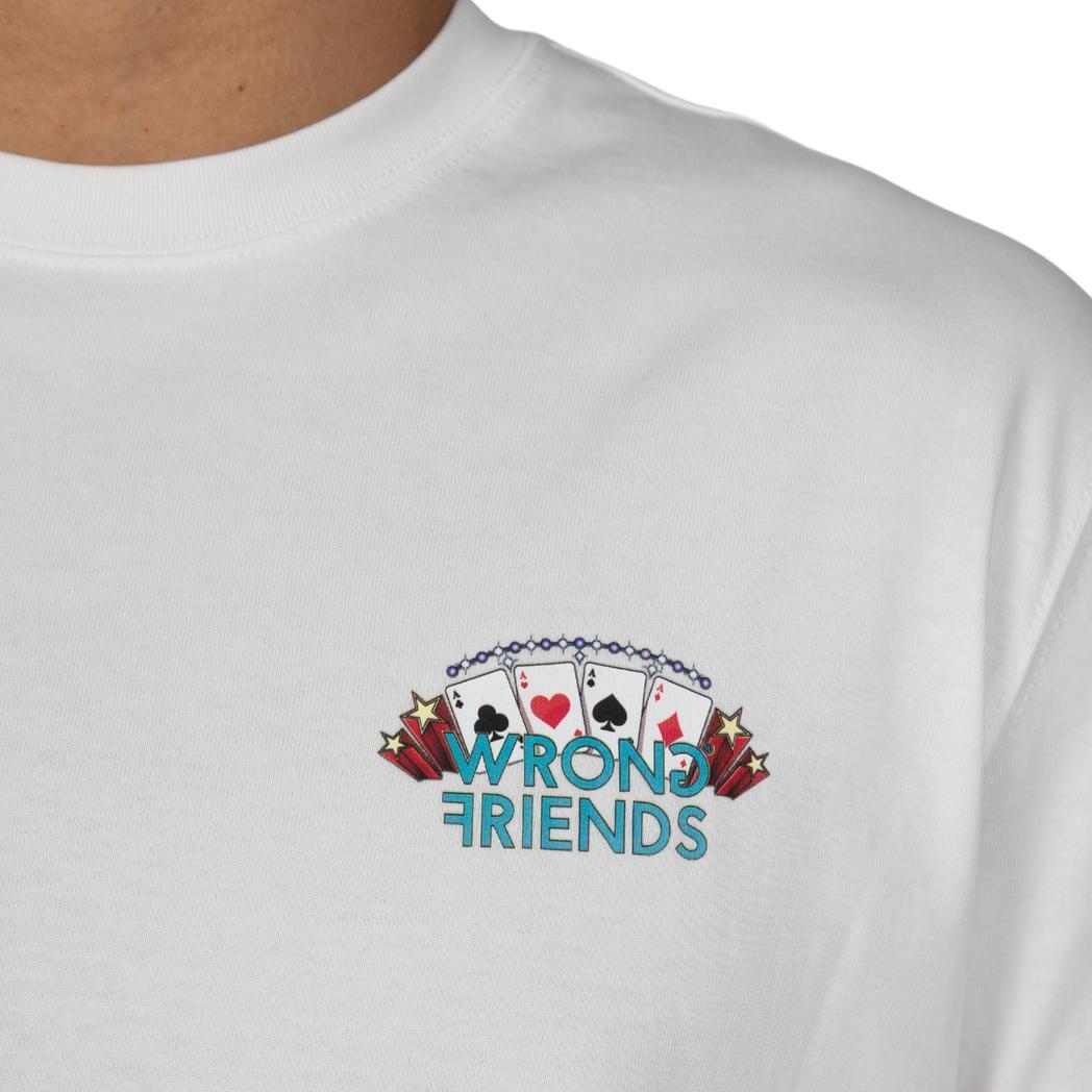 Sloan T-shirt Coconut White-wrong friends-Mansion Clothing