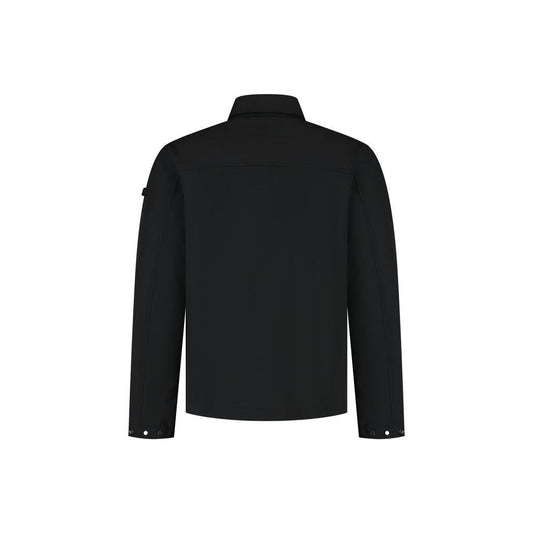 Softshell Coach Jacket Black-Malelions-Mansion Clothing