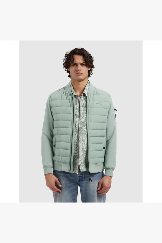 Softshell Padded Jacket Army Green