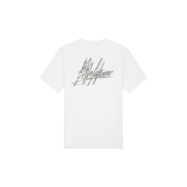 Splash T-Shirt White-Malelions-Mansion Clothing