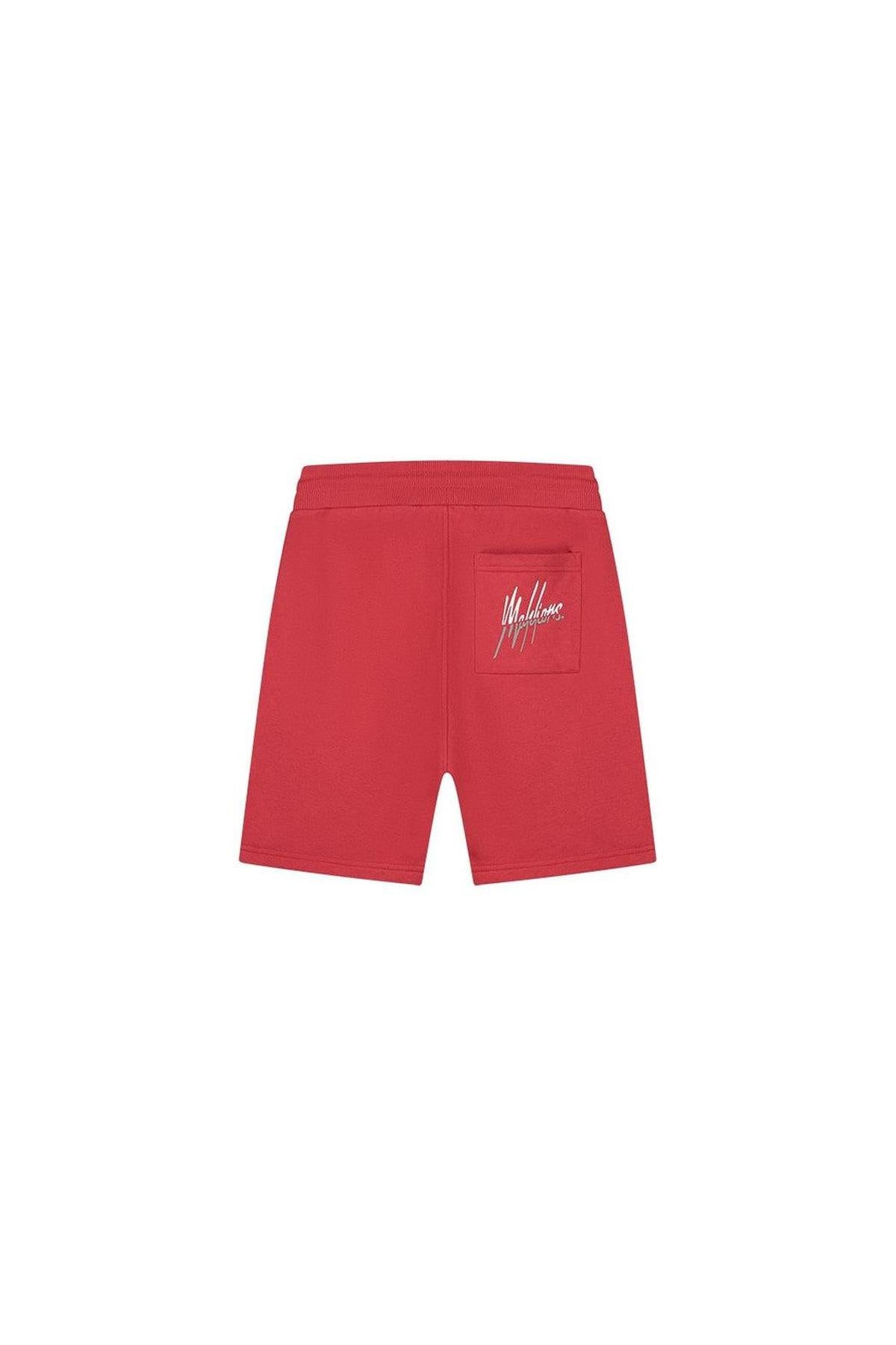 Split Shorts Red/Grey