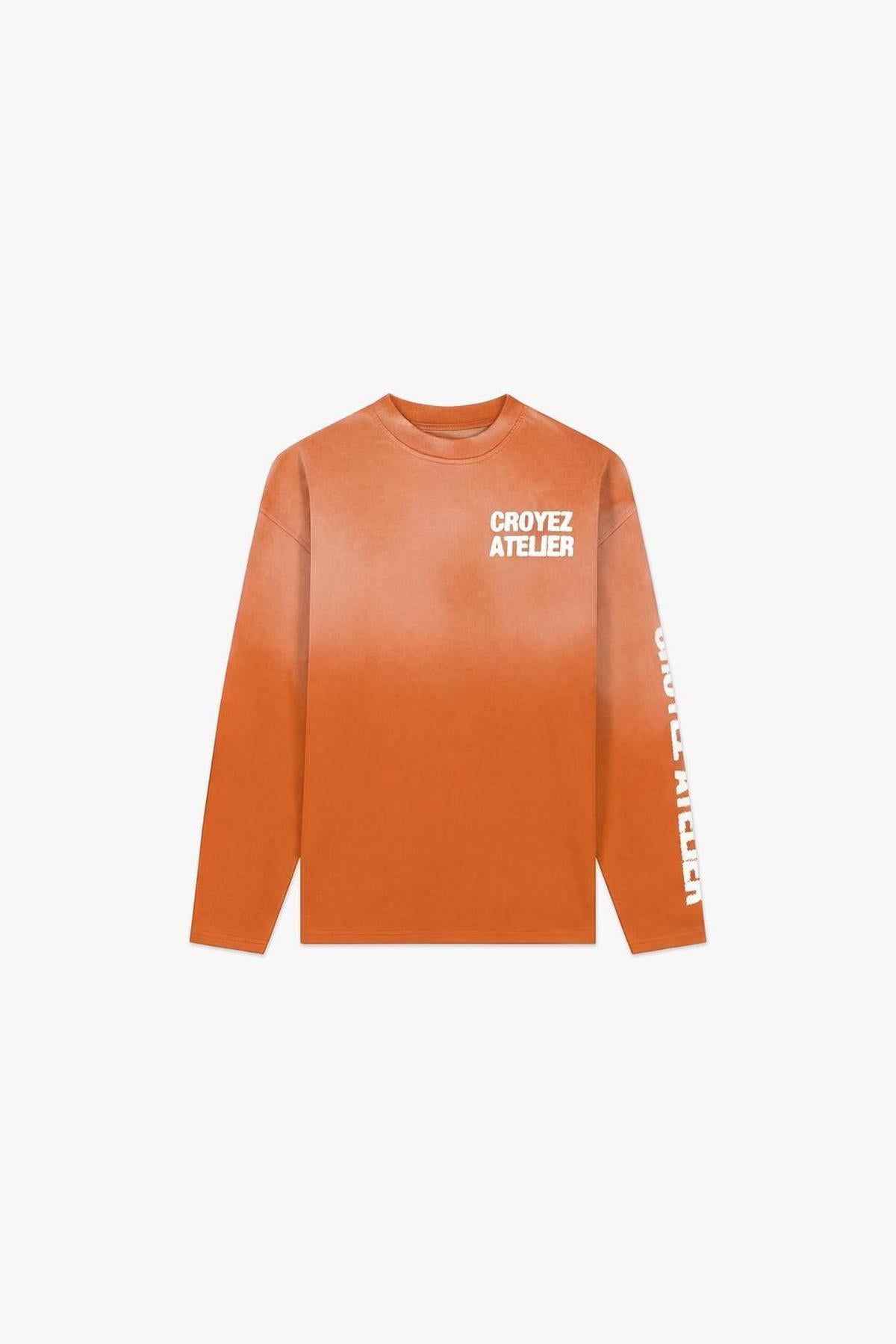 Sprayed Atelier Longsleeve Orange