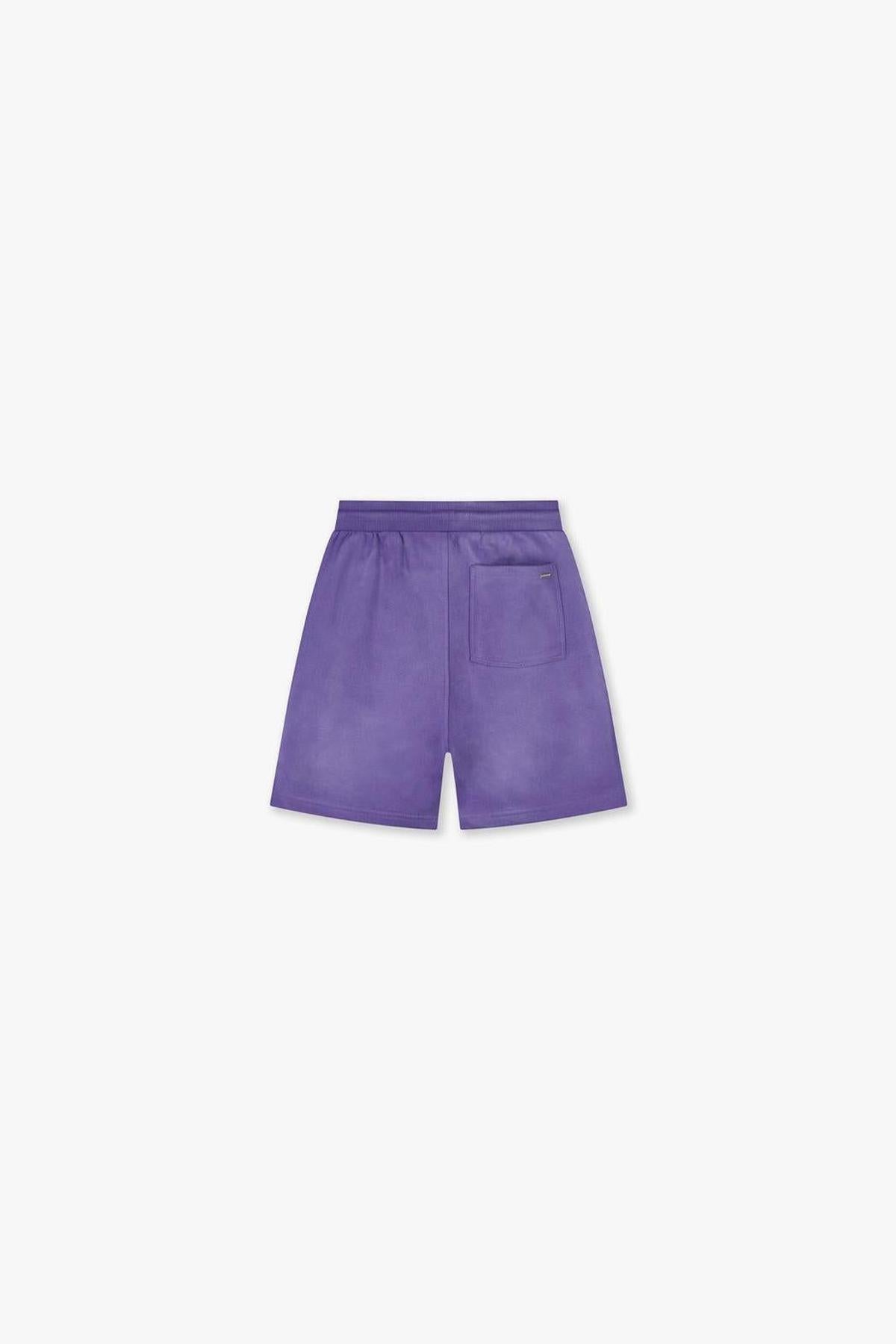 Sprayed Atelier Shorts Dark Purple