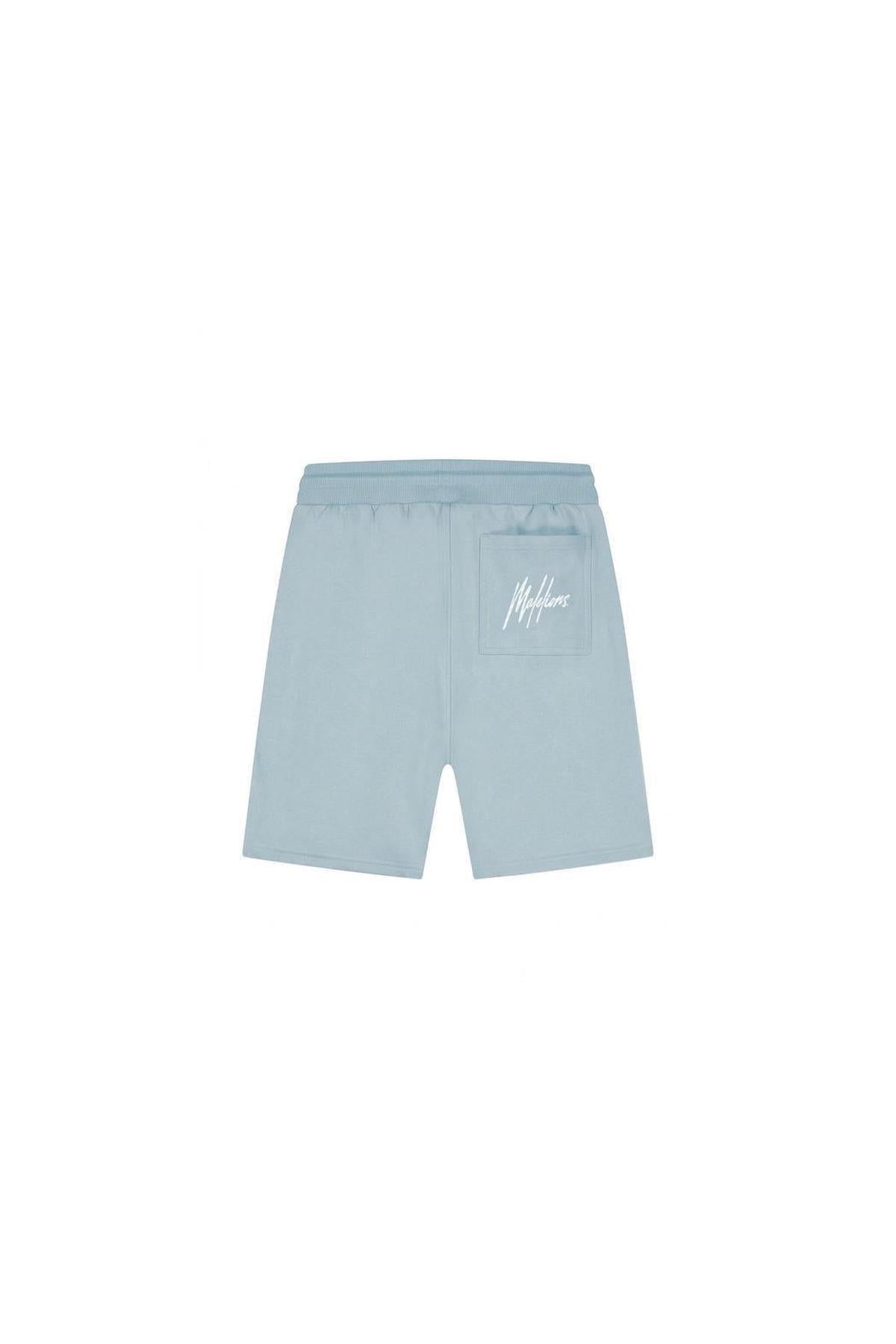 Striped Signature Shorts Ice Blue