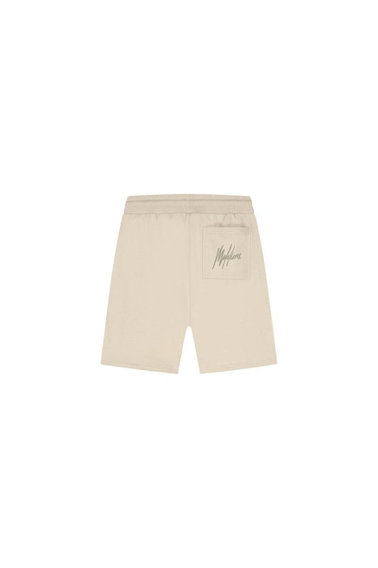 Striped Signature Shorts Light Taupe