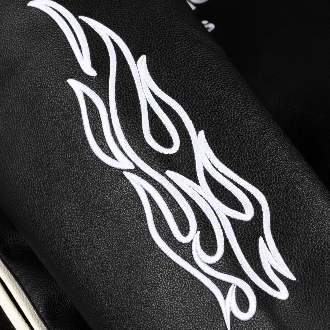 Studio Leather Jacket Black-Croyez-Mansion Clothing