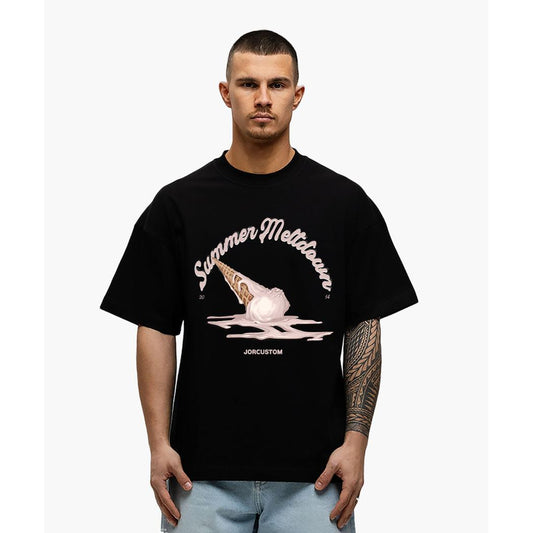 Summer Meltdown loose fit t-shirt Black