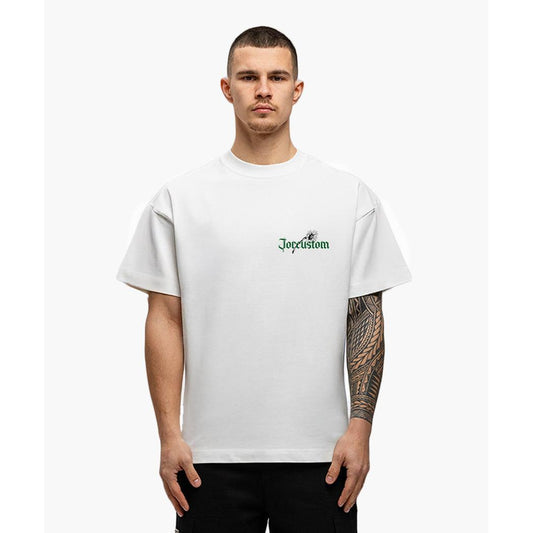 Sunflower Valley Loose Fit tee White-Jorcustom-Mansion Clothing
