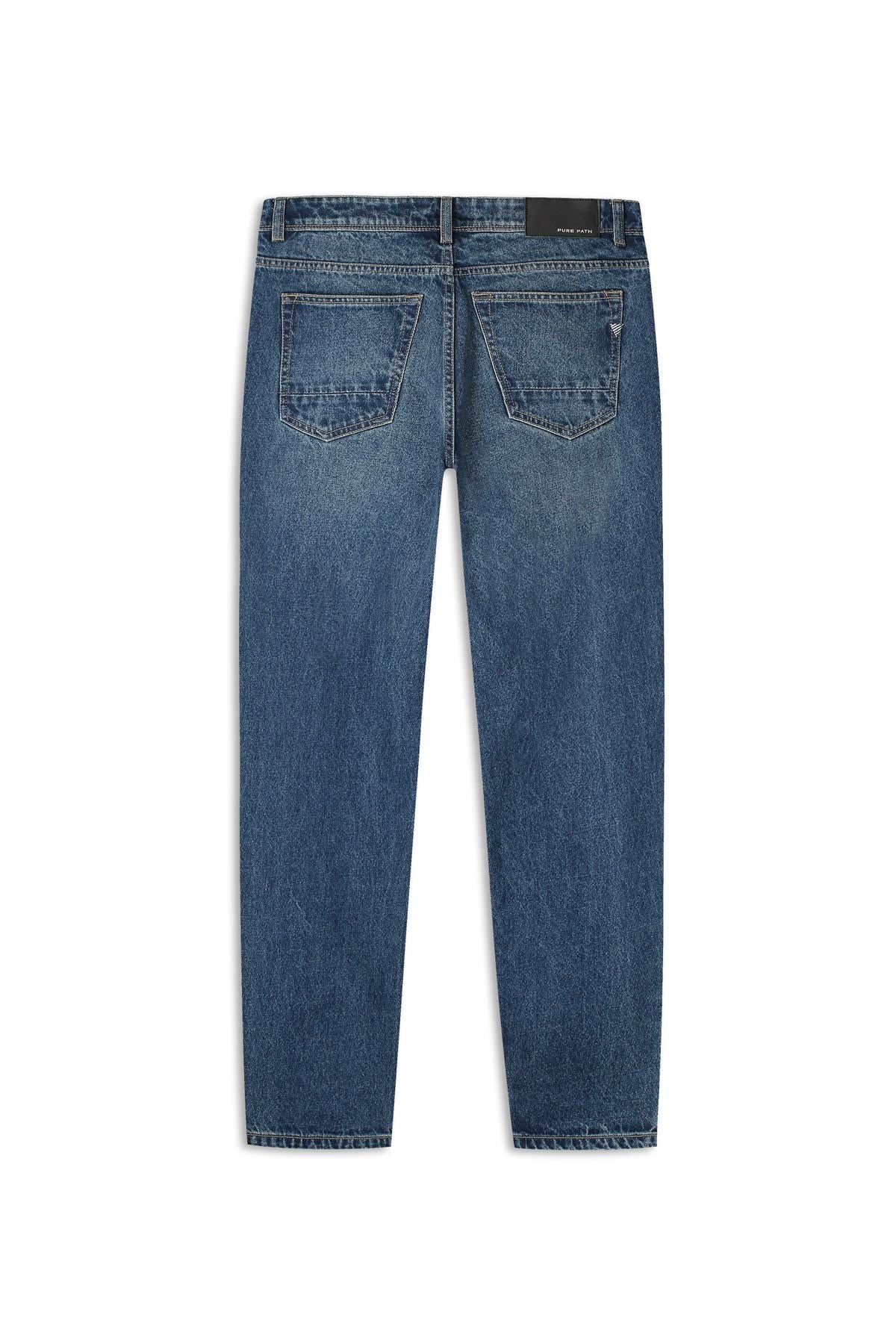 The Aiden Loose Fit Jeans Denim Dark Blue