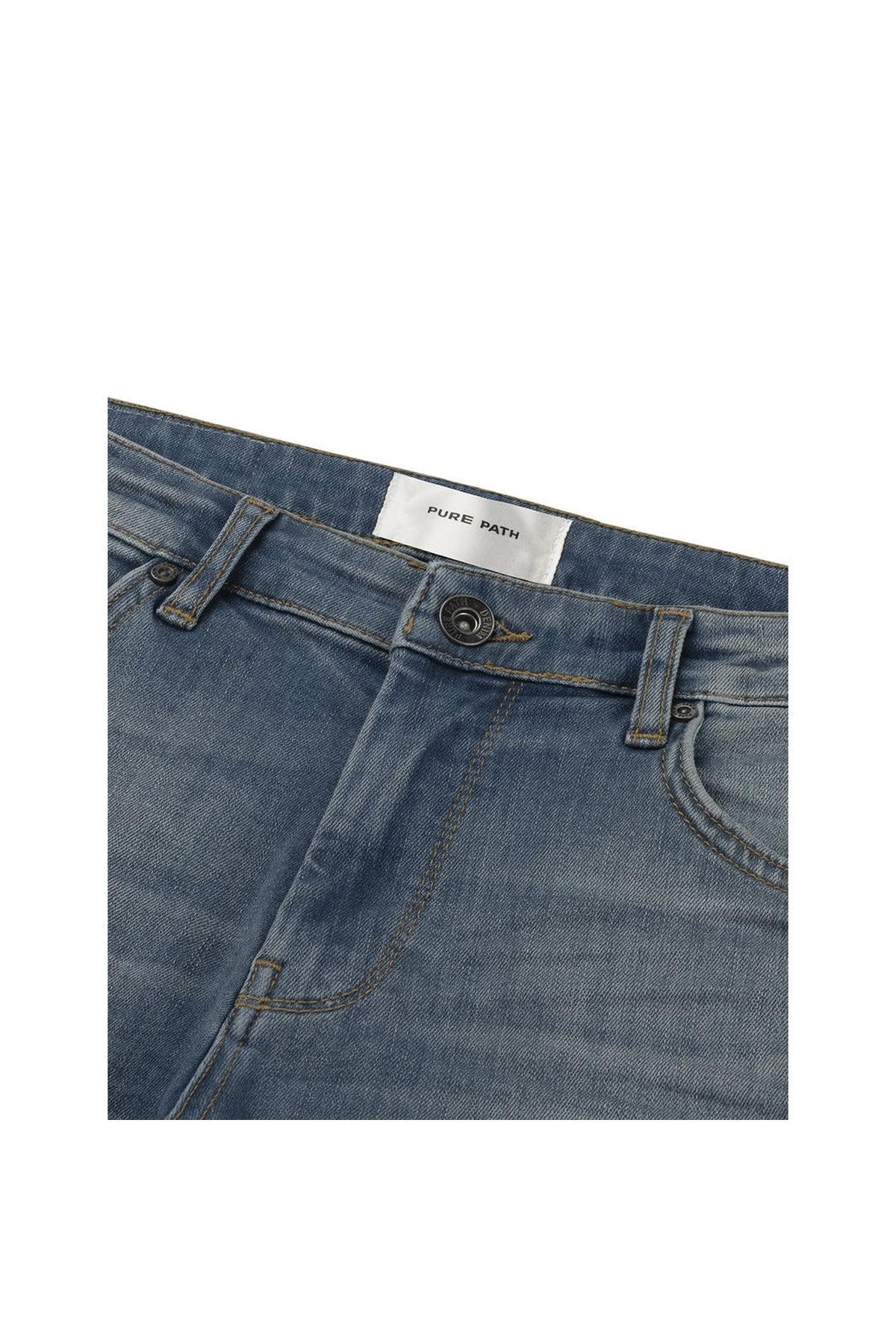 The Dylan W1201 - Denim Mid Blue