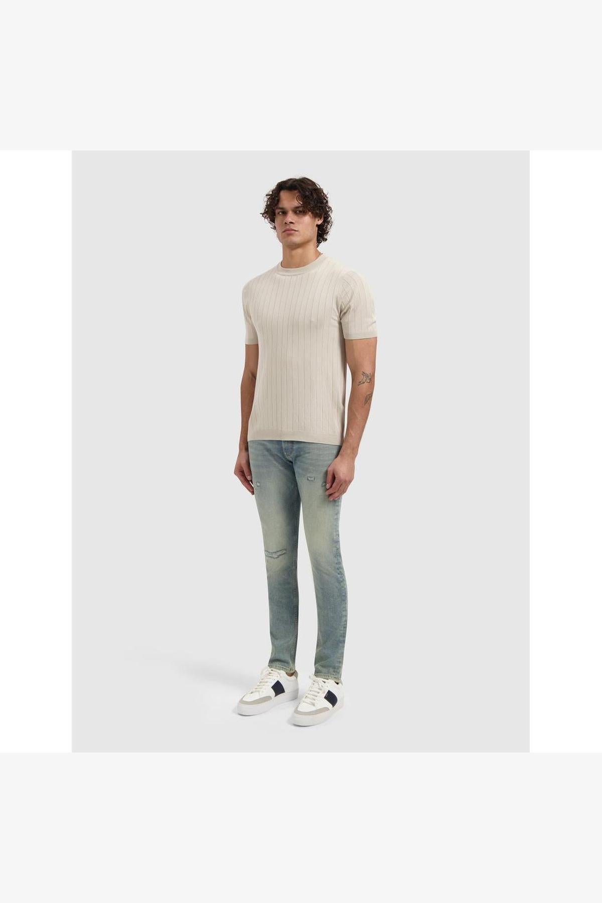The Jone 2.0 Skinny Fit Jeans Denim Blue Green