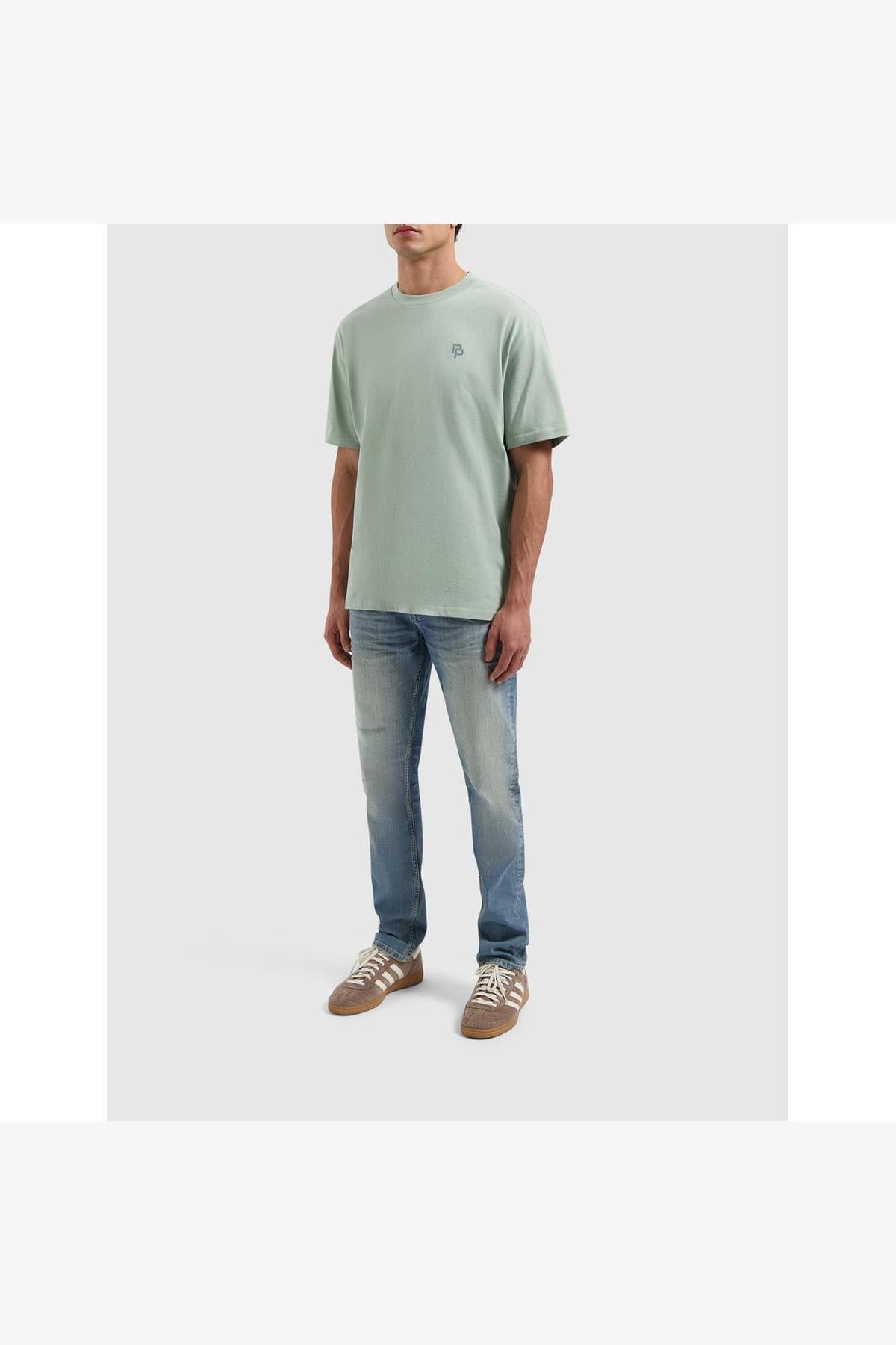 The Ryan Slim Fit Jeans Denim Blue Green-Pure Path-Mansion Clothing