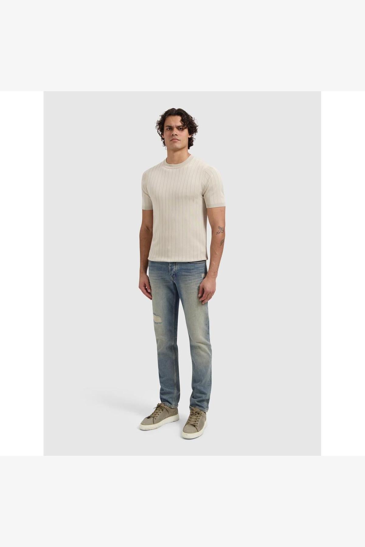 The Ryan Slim Fit Jeans Denim Blue Green