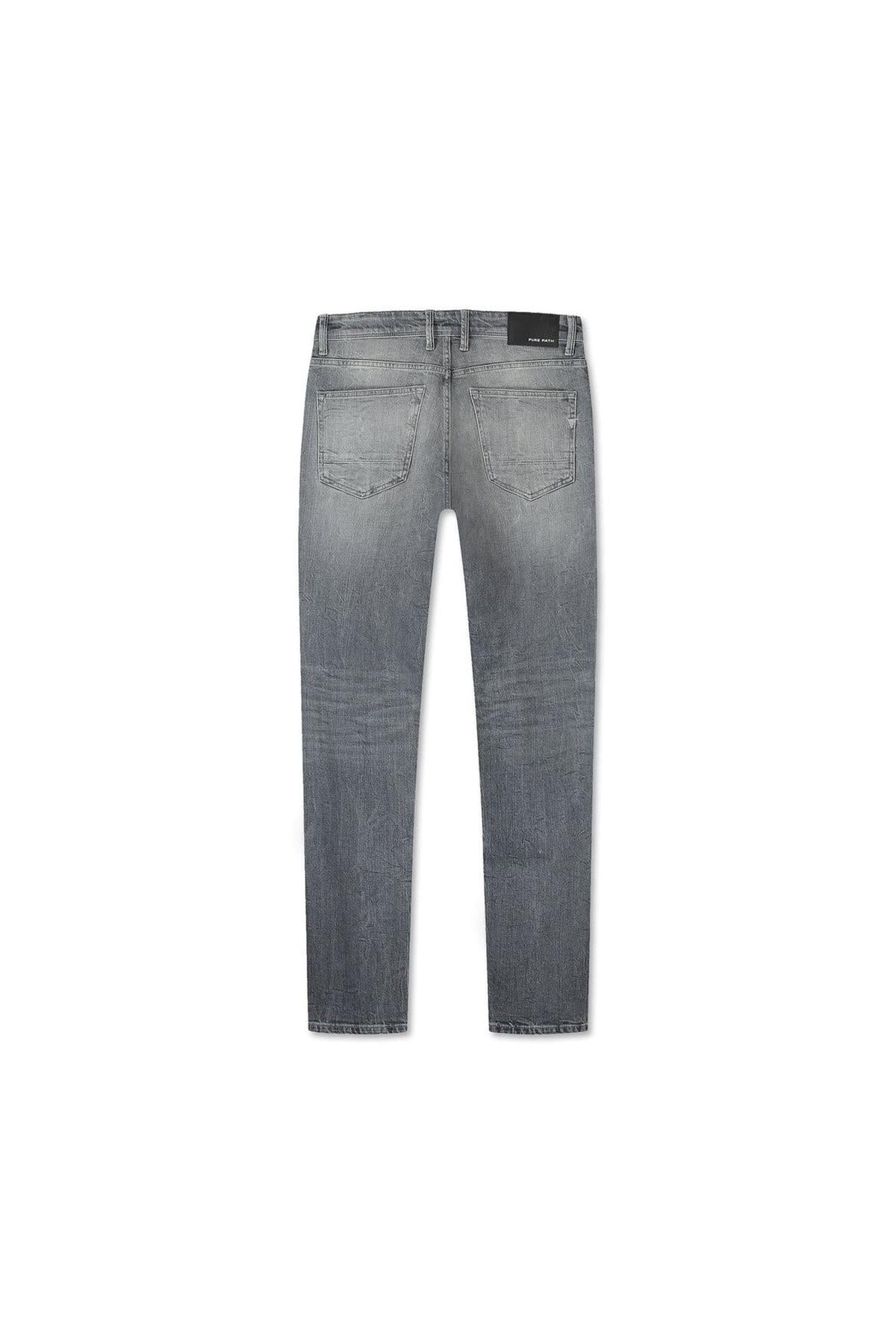 The Ryan W1434 Denim Mid Grey