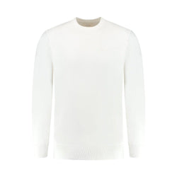 Tonal Embroidered Sweater - Off White