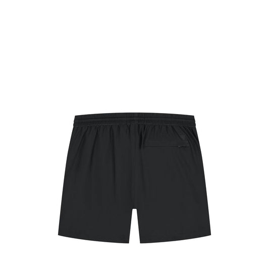 Tonal Logo Swim Shorts Black-Pure Path-Mansion Clothing