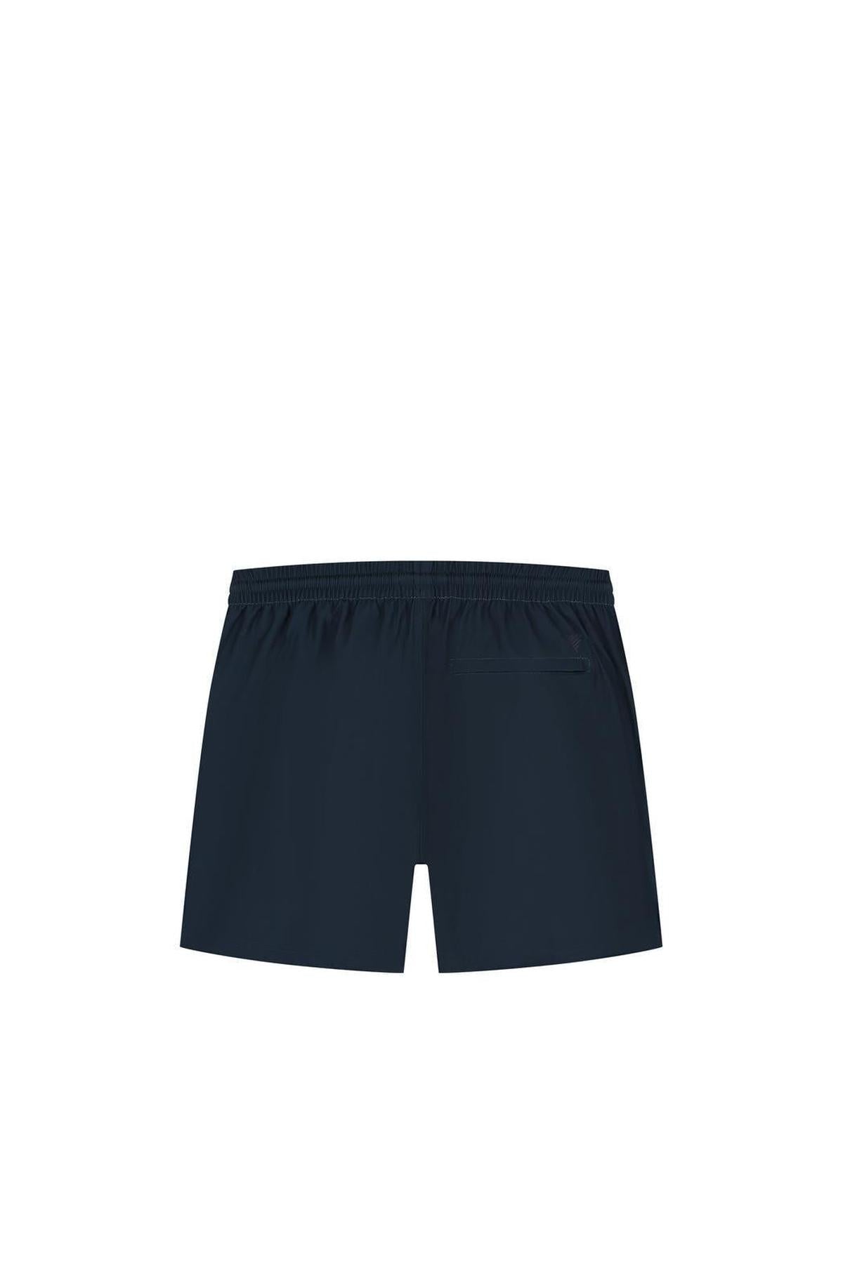 Tonal Logo Swim Shorts Navy