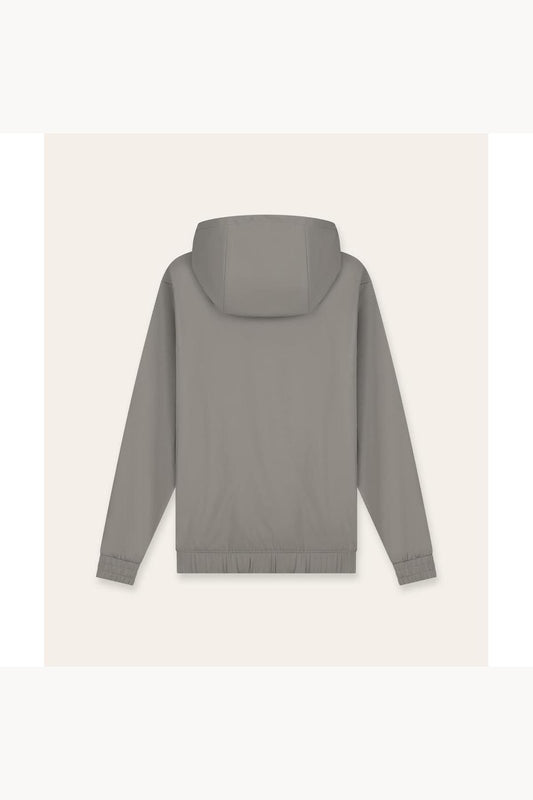 Tracksuit Jacket with Hoody Taupe