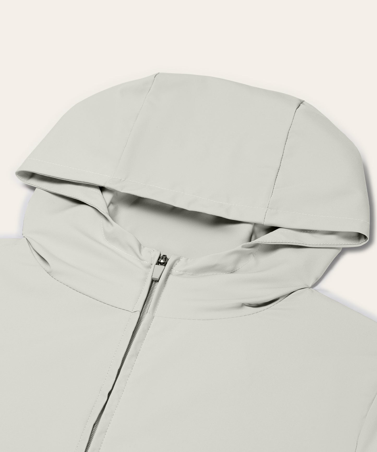 Tracksuit Jacket with Hood Sand