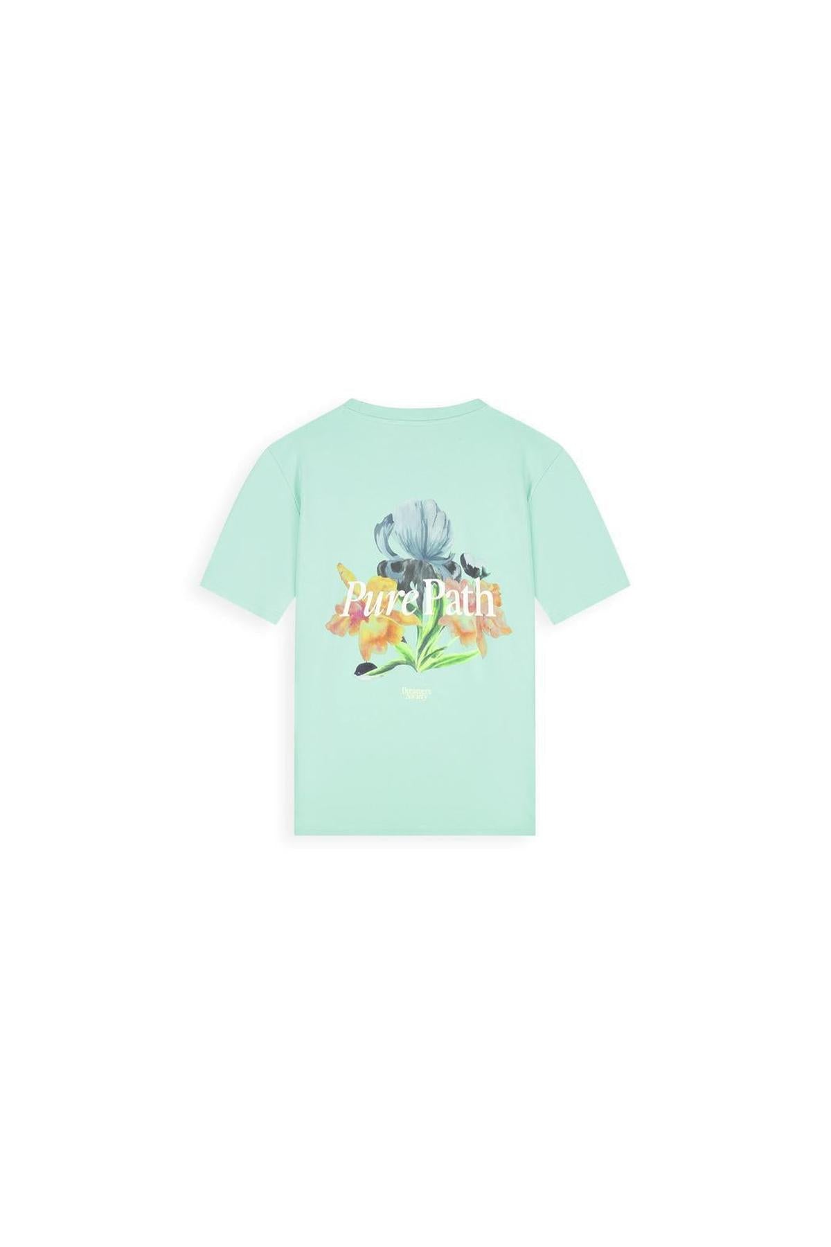 Trio of Flowers T-shirt Mint