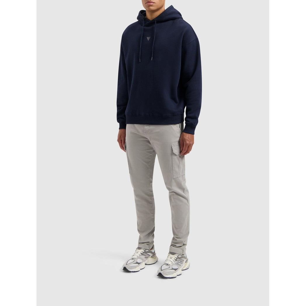 Twill Cargo Pants Grey Plain-Pure Path-Mansion Clothing