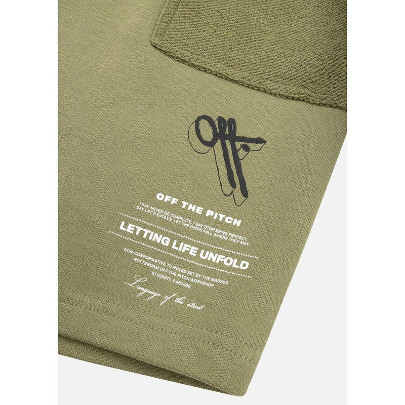 Unfold Sweatshorts Mermaid Green-Off The Pitch-Mansion Clothing