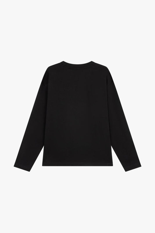 Vas Long Sleeved Tee Black