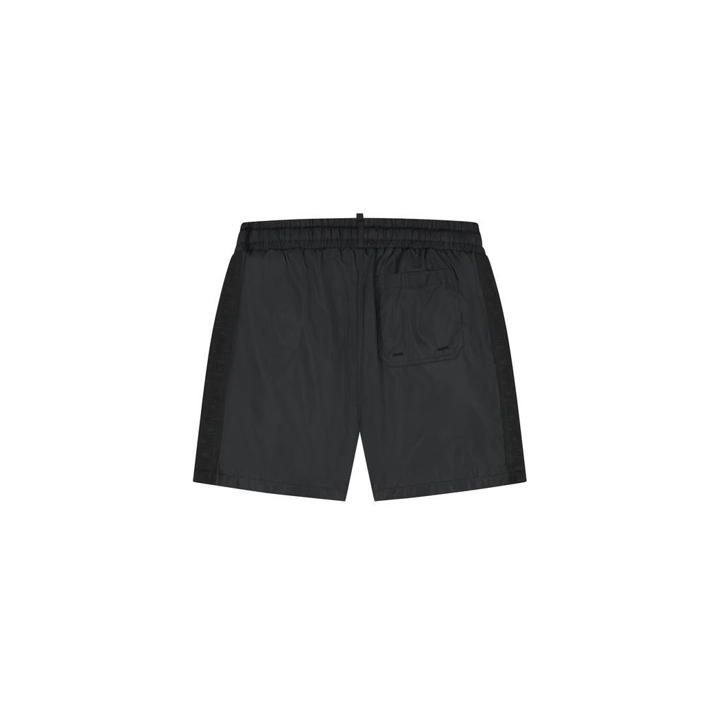 Venetian Swim Shorts 2.0 Black-Malelions-Mansion Clothing