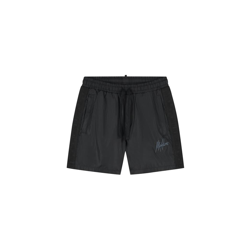 Venetian Swim Shorts 2.0 Black-Malelions-Mansion Clothing