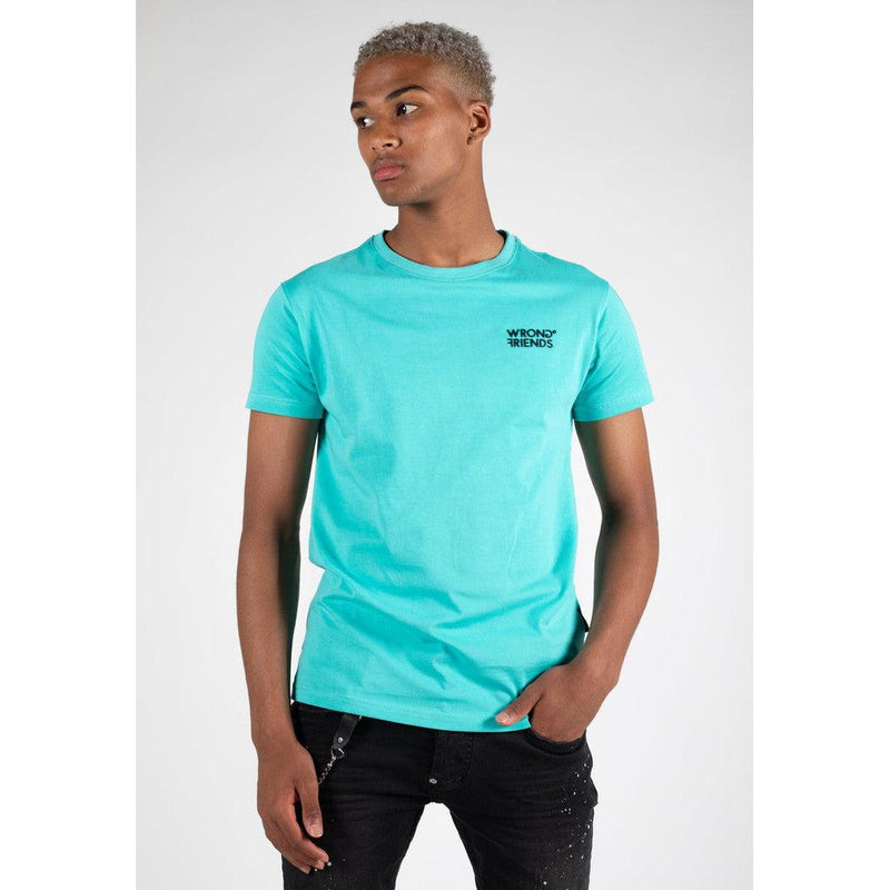 Verona T-shirt Turquoise-wrong friends-Mansion Clothing