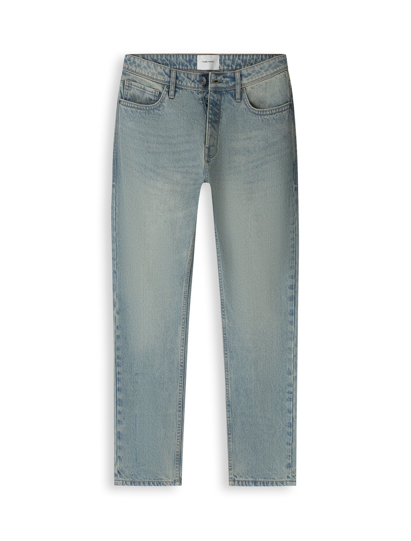 The Eric Regular Fit Jeans Denim Blue Green
