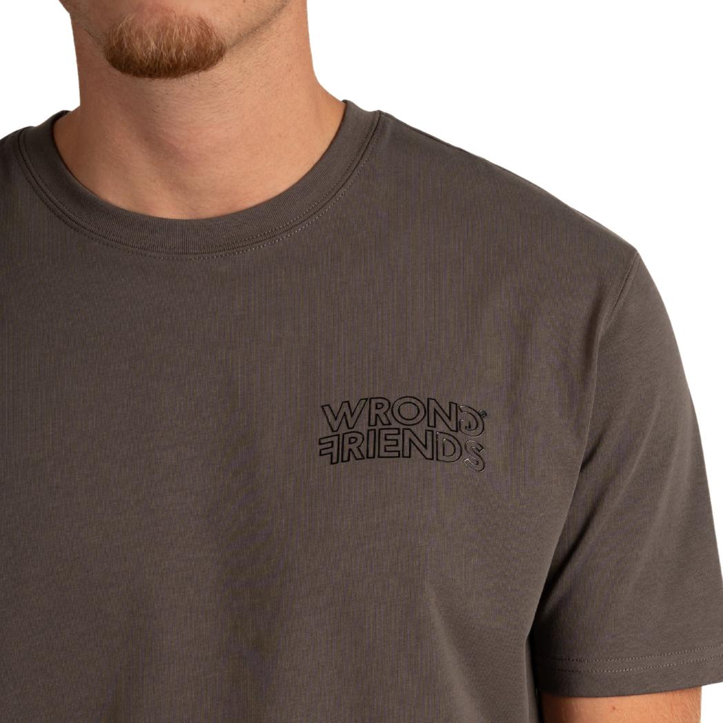 WF1214 Grey-wrong friends-Mansion Clothing