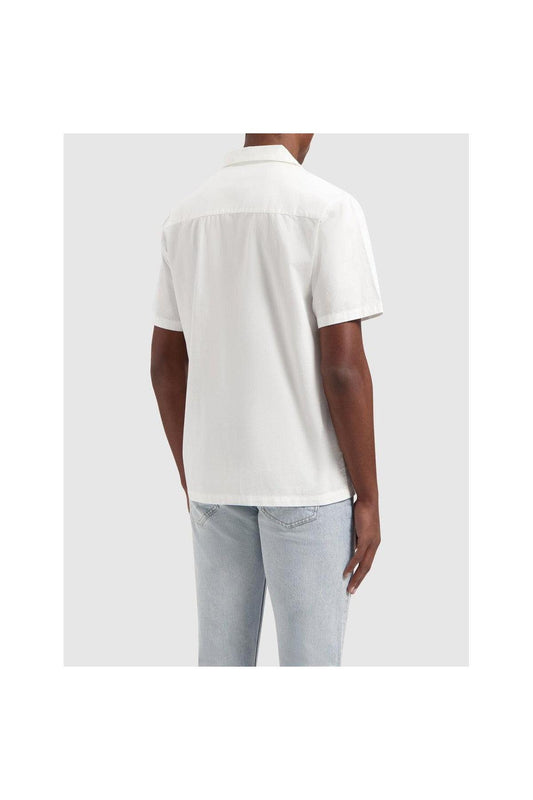 Wordmark Short Sleeve Shirt - White