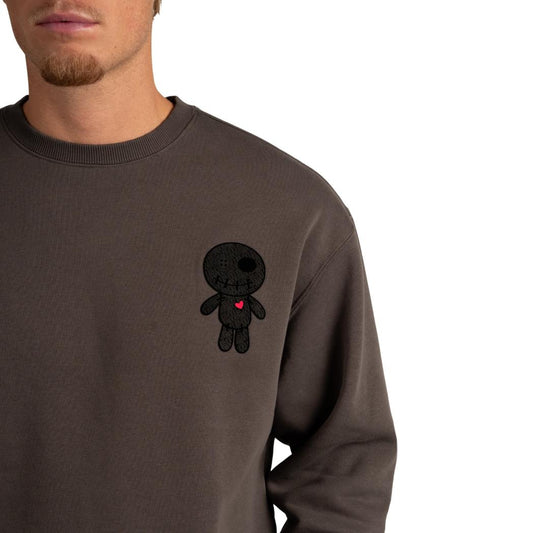 Wrong Friends Hinton Sweater WF1191 Grey-wrong friends-Mansion Clothing