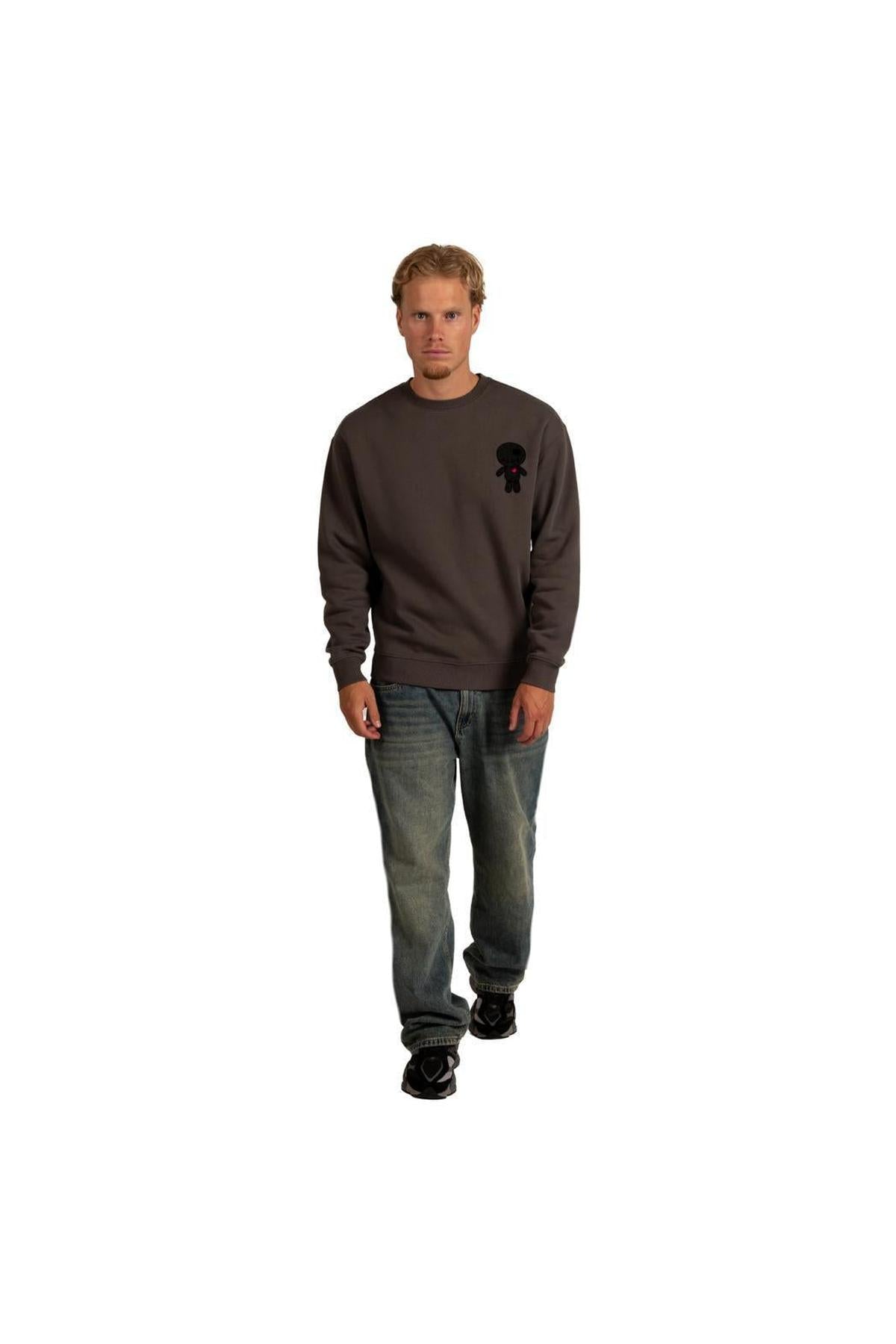 Wrong Friends Hinton Sweater WF1191 Grey