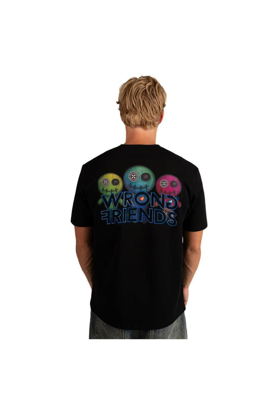 Wrong Friends WF1214 Black-wrong friends-Mansion Clothing