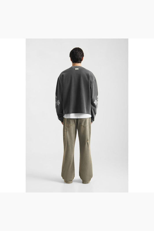 Xavira Washed Black