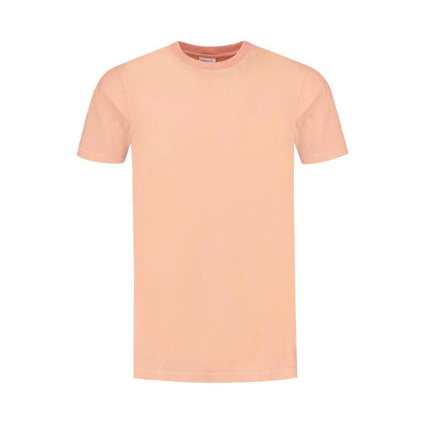 Garment Dye Faded Script T-shirt-Purewhite-Mansion Clothing