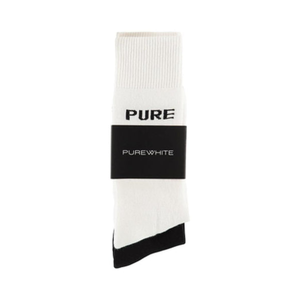 Purewhite Essential Socks 2 color-Purewhite-Mansion Clothing