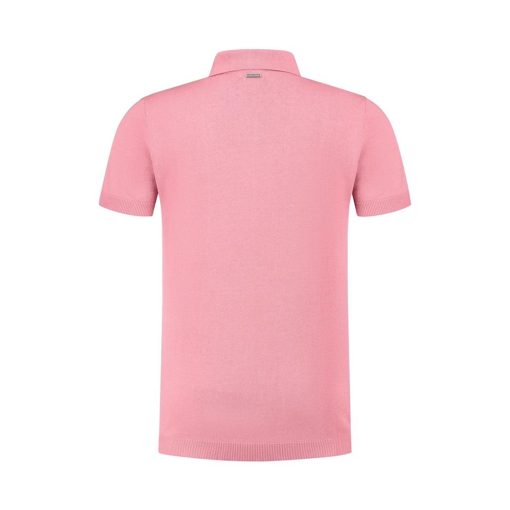 Short Sleeve Knit Polo