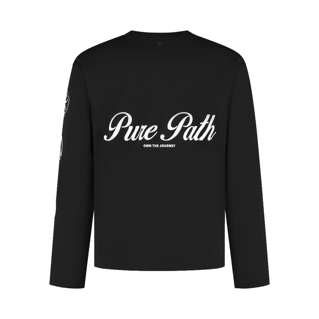 25030121 Black-Pure Path-Mansion Clothing