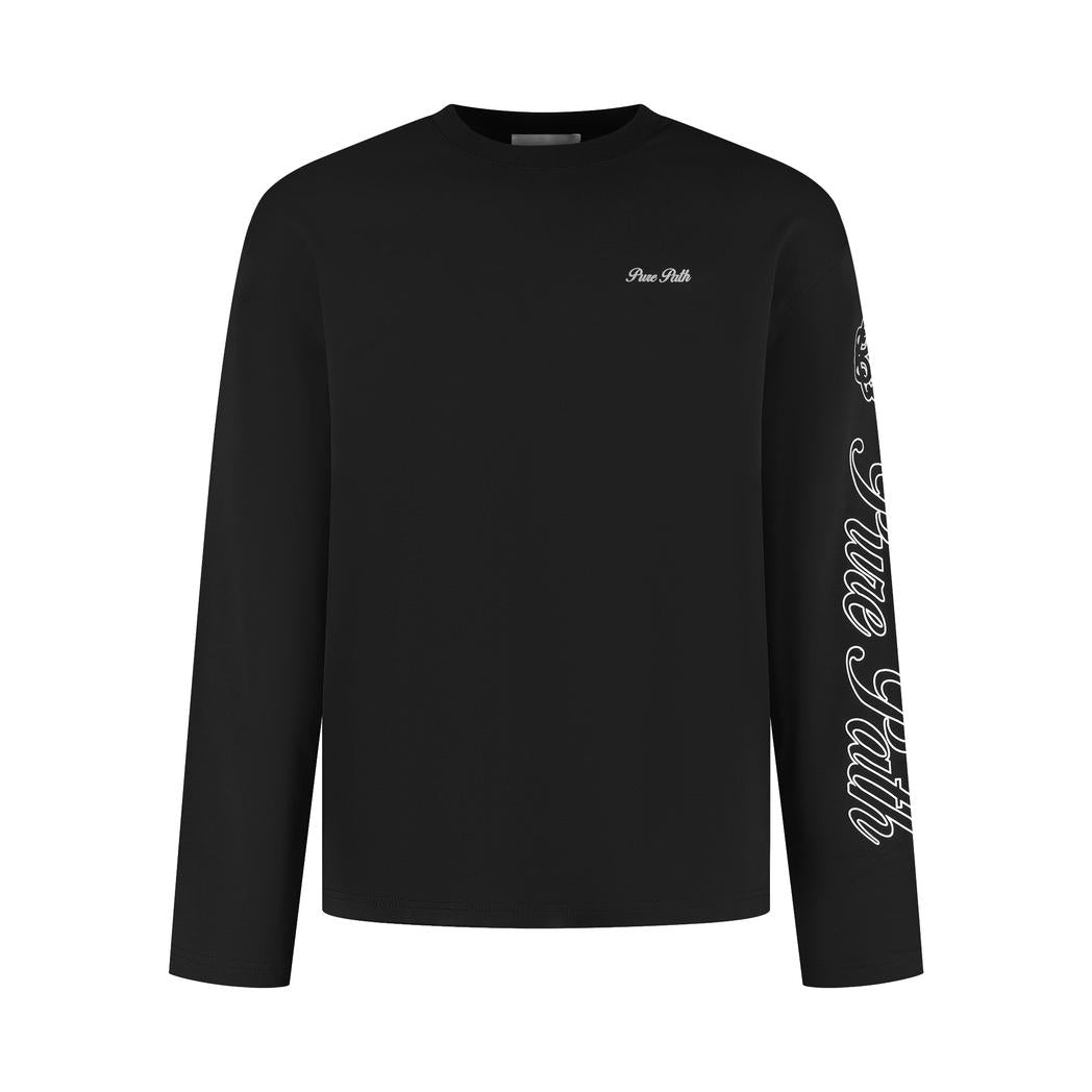 25030121 Black-Pure Path-Mansion Clothing