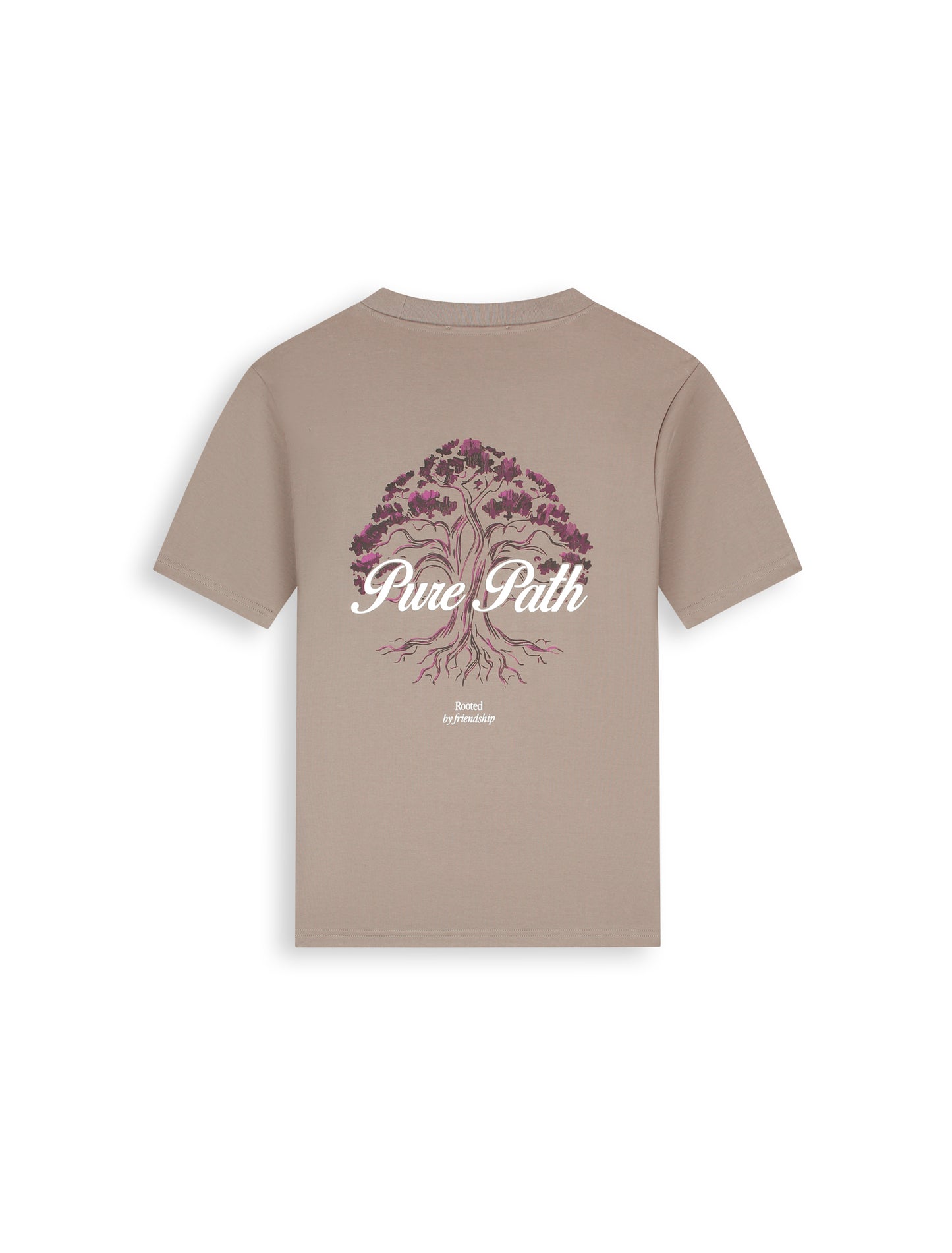 Rooted Tree T-shirt Taupe
