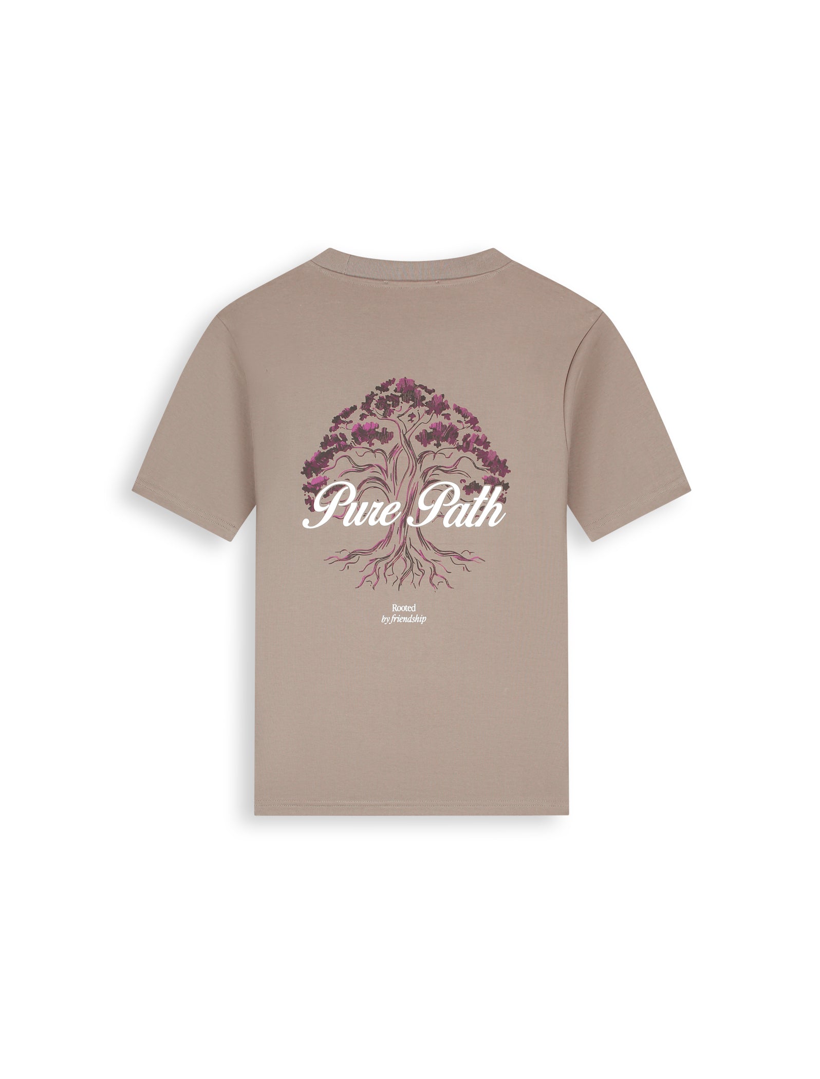 Rooted Tree T-shirt Taupe