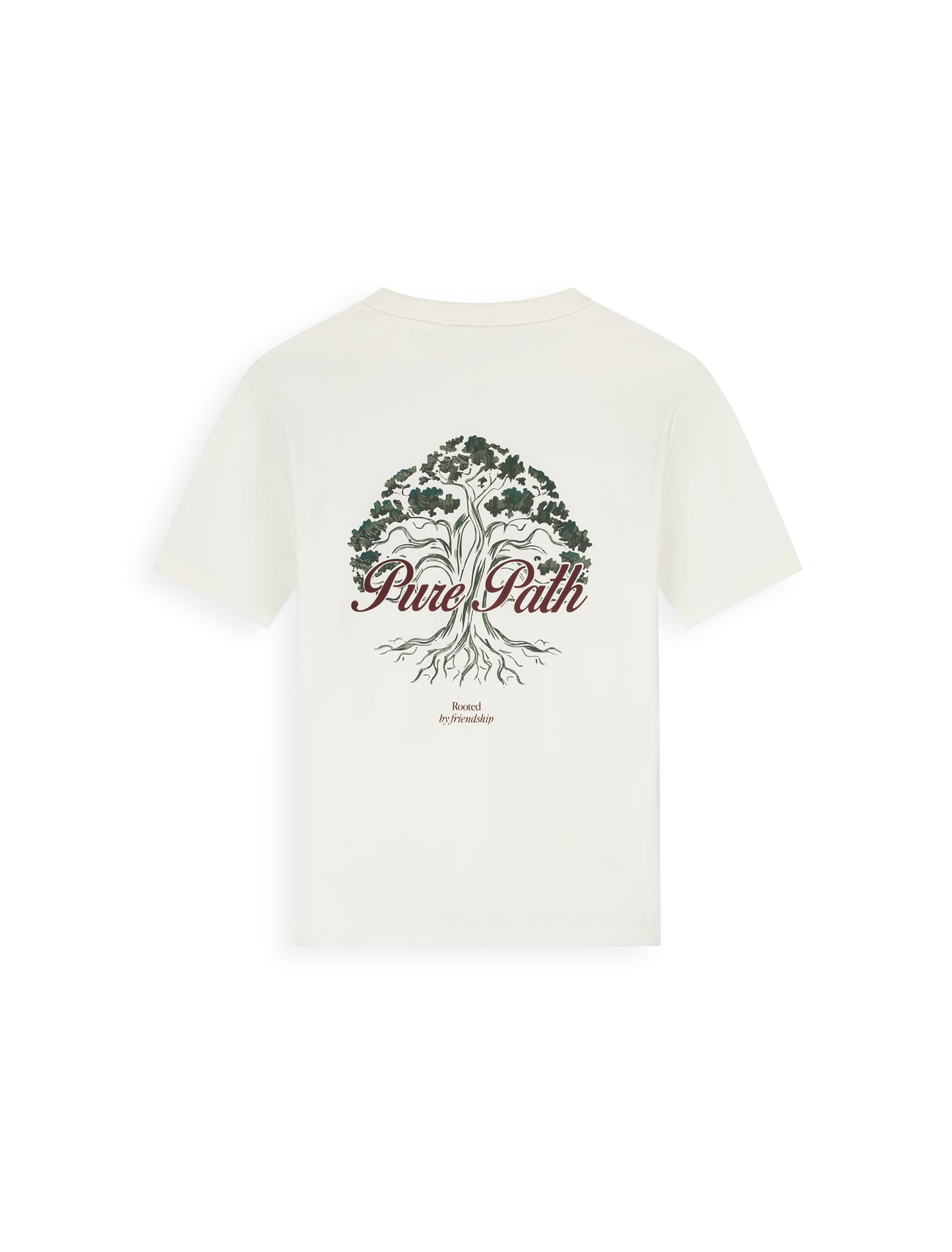 Rooted Tree T-shirt Ecru
